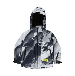 Molo Zimní bunda 'Alpine'  grafitová / antracitová / světle šedá / bílá