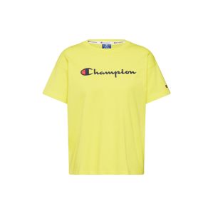 Champion Authentic Athletic Apparel Tričko 'Rochester Crewneck'  žlutá / černá