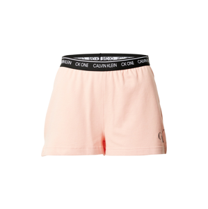 Calvin Klein Underwear Pyžamové kalhoty  pink / černá