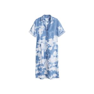 MANGO Letní šaty  kobaltová modř