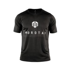 MOROTAI Funkční tričko 'Performance Basic'  černá / bílá