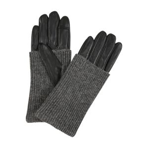 ONLY Prstové rukavice 'ONLROBBY'  černá / šedý melír