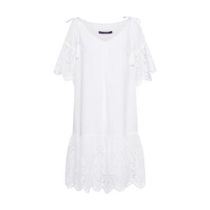 LAUREL Letní šaty  bílá