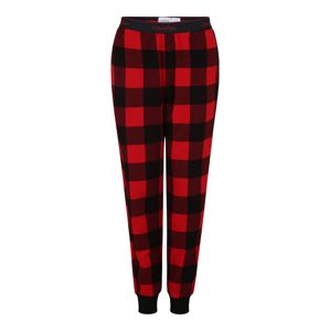 Calvin Klein Underwear Pyžamové kalhoty 'JOGGER'  červená / černá