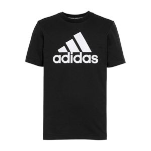 ADIDAS PERFORMANCE Funkční tričko 'Must Have Badge of Sport'  černá / bílá