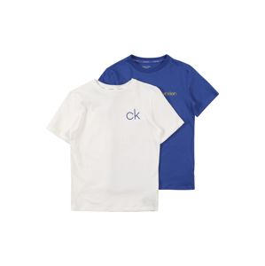 Calvin Klein Underwear Pyžamo  marine modrá / bílá
