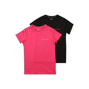 Calvin Klein Underwear Pyžamo  pink / černá