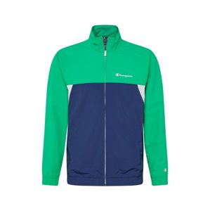 Champion Authentic Athletic Apparel Přechodná bunda  zelená / námořnická modř / bílá