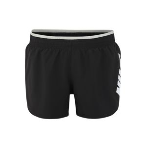 NIKE Sportovní kalhoty 'REBEL'  černá / bílá