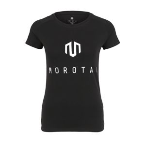 MOROTAI Funkční tričko 'NAKA'  černá / bílá