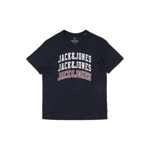 Jack & Jones Junior Tričko  námořnická modř / bílá / bordó