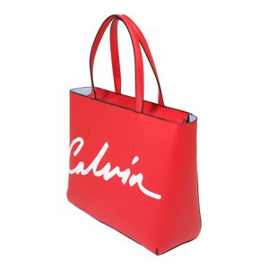 Calvin Klein Jeans Nákupní taška 'SCULPTED'  červená