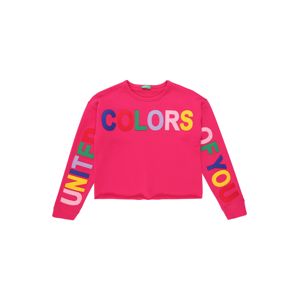 UNITED COLORS OF BENETTON Mikina 'SWEATER L/S'  pink