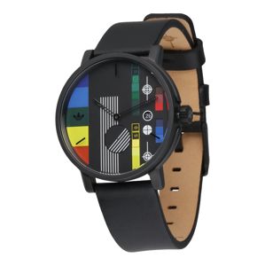 ADIDAS ORIGINALS Analogové hodinky 'District_LX2'  mix barev / černá / bílá